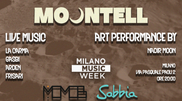 MOONTELL, IL 20 NOVEMBRE IN OCCASIONE DELLA MILANO MUSIC WEEK 